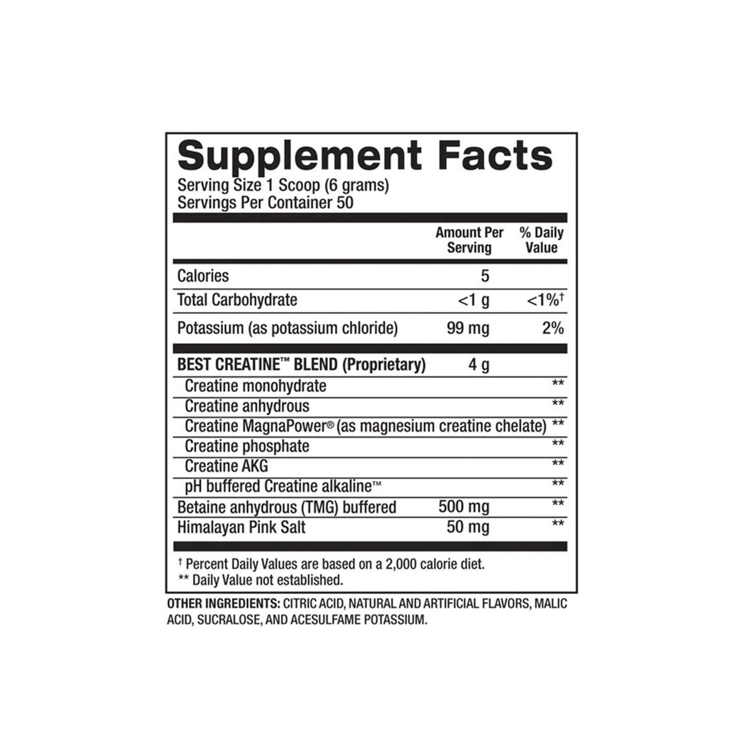 BEST CREATINE